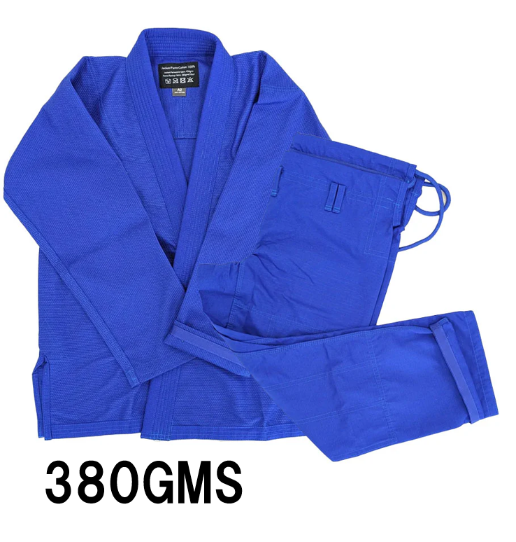【予約販売アイテム】試合向け軽量380GMS 青/青 柔術着